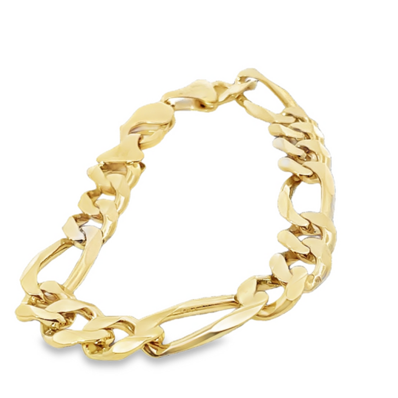 Stunning Gold Figaro Bracelet