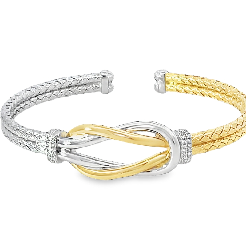 Elegant Sterling Silver Bangle