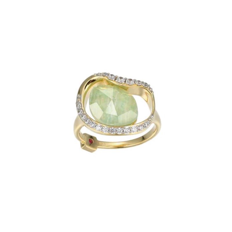 Sterling Silver Amazonite Ring