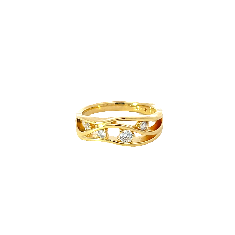 Elegant Gold Plated Ring