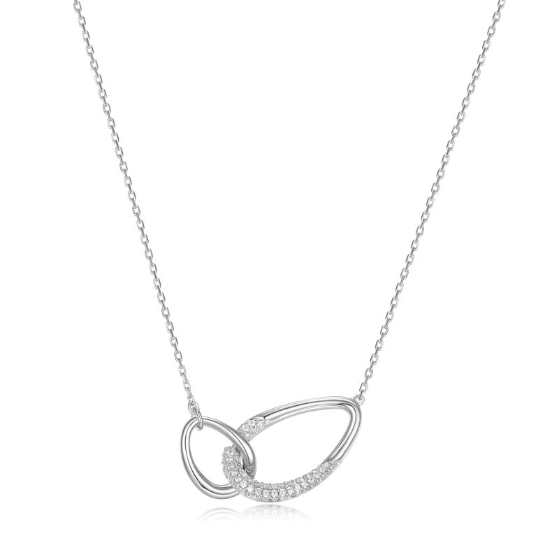 White Sterling Silver Charm