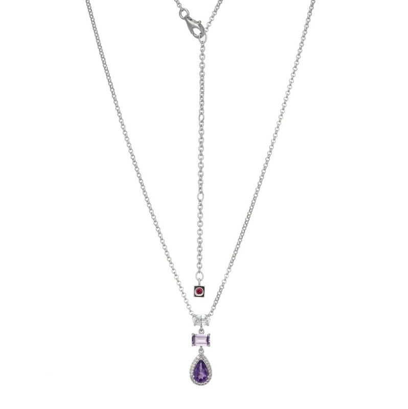 Elegant Amethyst Pendant Necklace