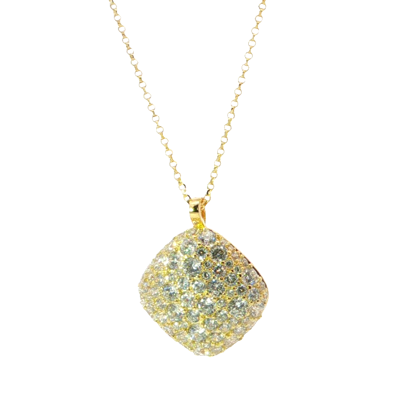 Stunning Cubic Zirconium Pendant Necklace