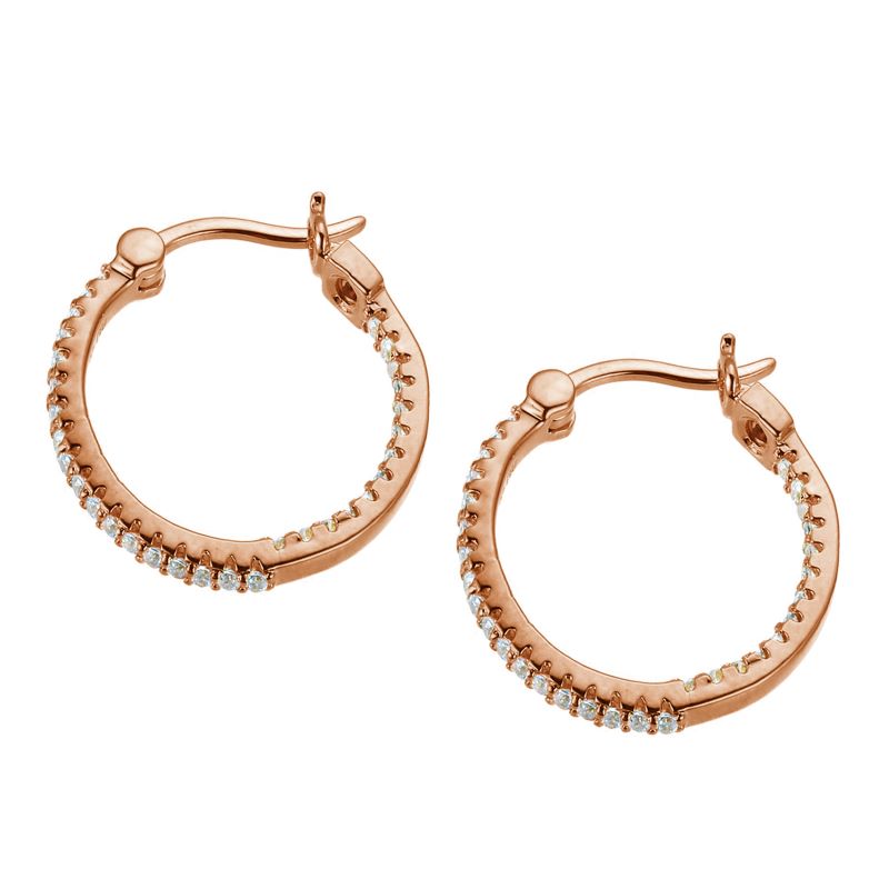 Elegant Rose Gold Rodeo Drive Earrings