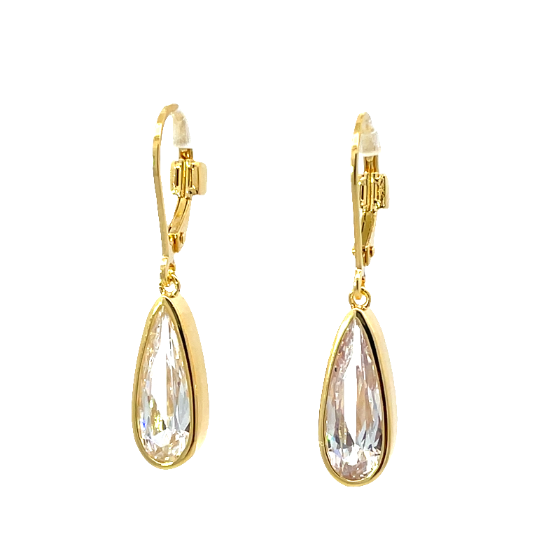 Elegant Pear Earrings