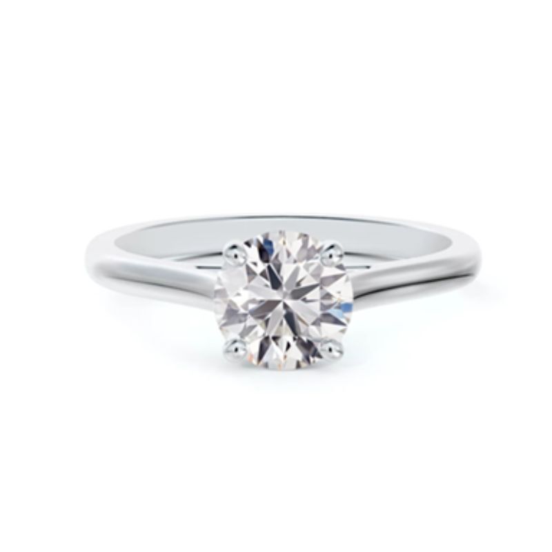 FOREVERMARK Solitaire Diamond Engagement Ring