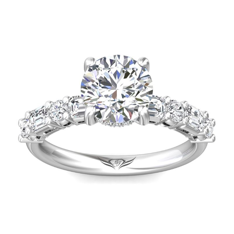 MARTIN FLYER Fancy Soliaire Engagement Ring