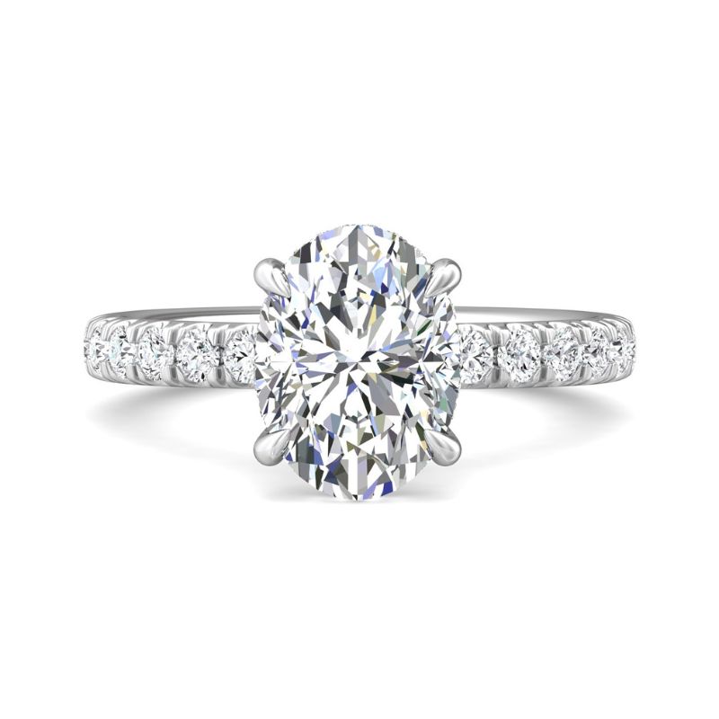 MARTIN FLYER Fancy Solitaire Engagement Ring