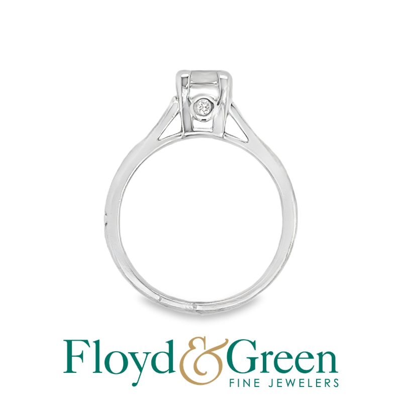 Diamond Solitaire Cathedral Engagement Ring