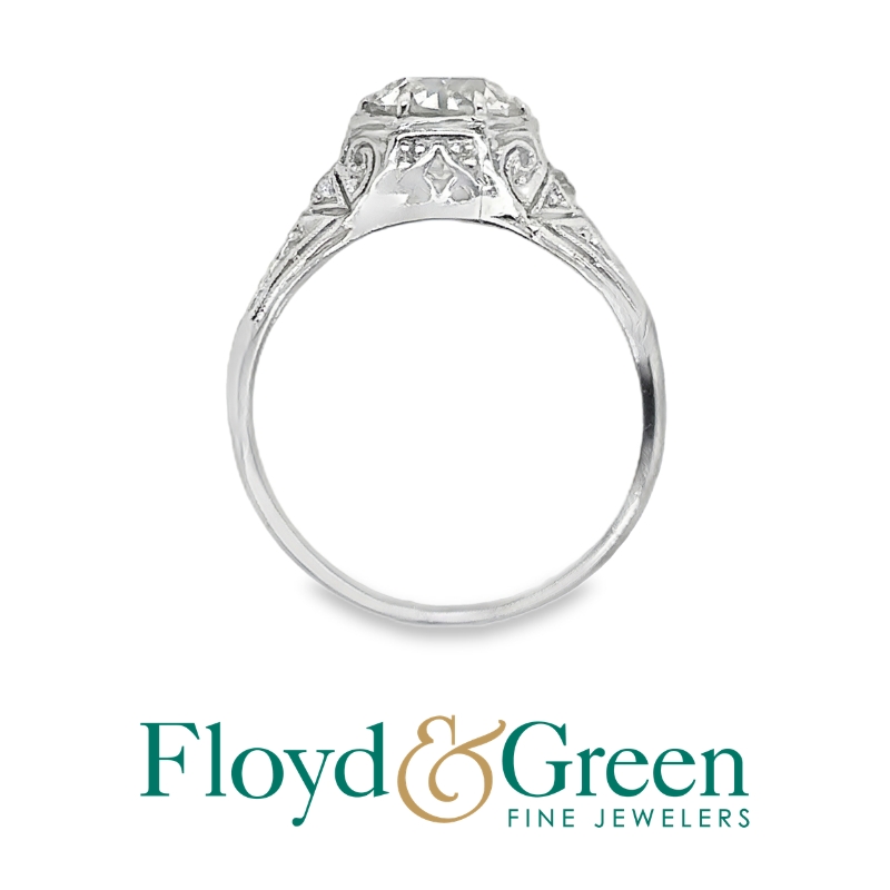 Art Deco Diamond Engagement Ring
