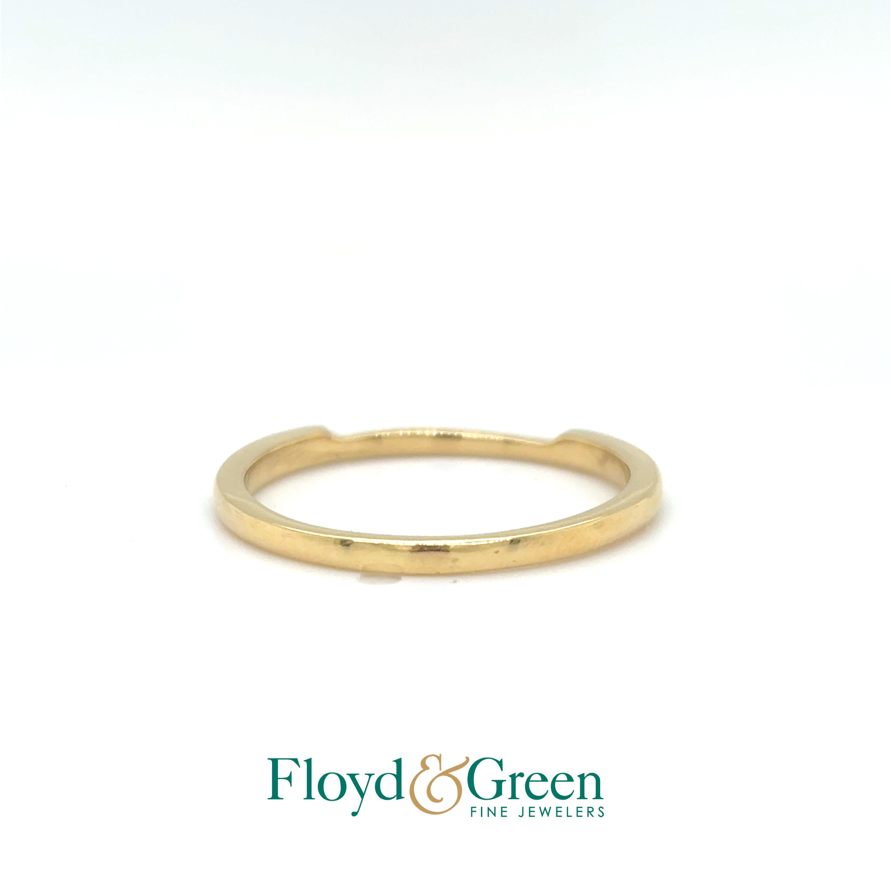 18K Two-Tone Diamond Engagement Ring Setting with Band, Size 7.5, 1 Marq, 0.28ct, J SI2, 2 Marq, 0.10ct, J VS2, 8 Rd, 0.18ct, J SI1-SI2