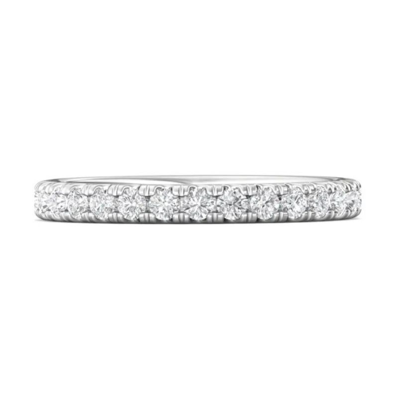 MARTIN FLYER Flyerfit Cutdown Micropavé Diamond Wedding Band