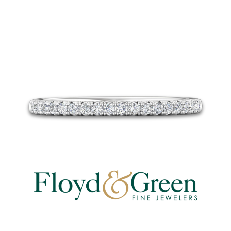 MARTIN FLYER FlyerFit Micropave Wedding Band