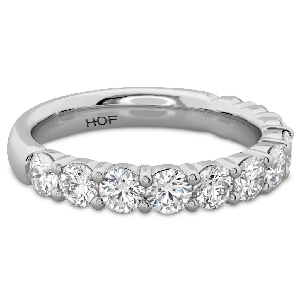 S/O-18KW Signature 11 Stone Diamond Band w/ 11 Dia 1.30ctw G-H VS-SI Size8