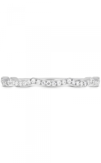 18KW Destiny Lace diamond 0.08ctw GH/VS-SI wedding band size 6.5