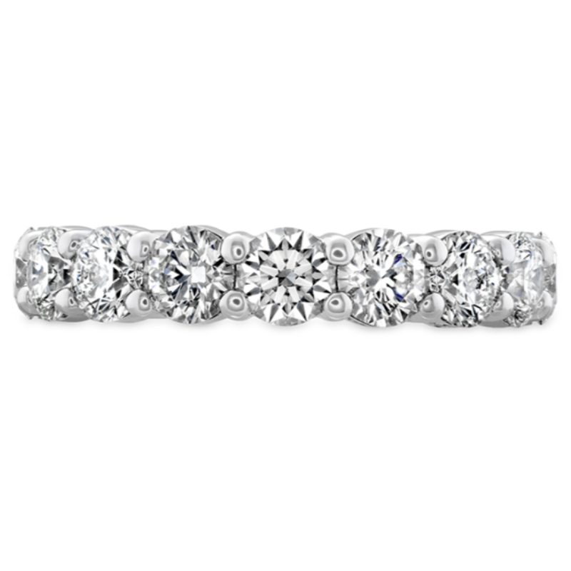 HOF 18KW 0.5ctw G-H/VS-SI Signature 9 Stone Band Size 6.5