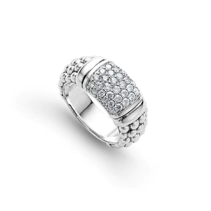 LAGOS Signature Caviar Diamond Ring