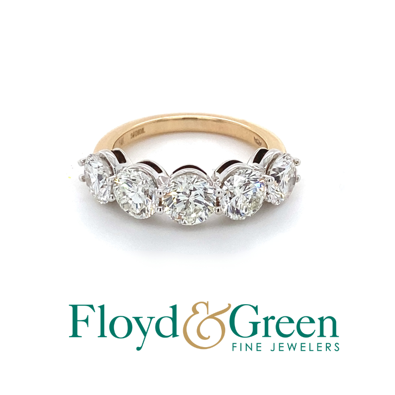 MARTIN FLYER 5 Stone Diamond Ring