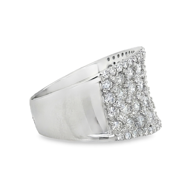 Diamond Saddle Ring
