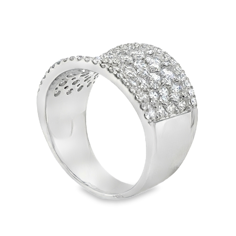 Diamond Saddle Ring