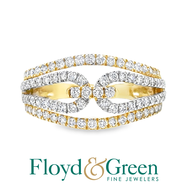 Diamond Link Ring