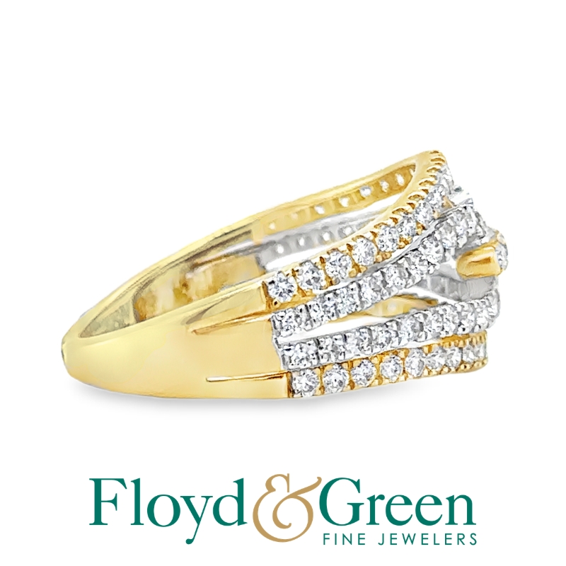 Diamond Link Ring