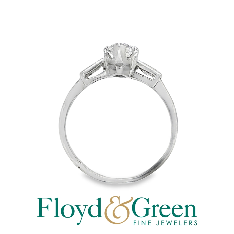 Vintage Marquise Diamond Engagement Ring