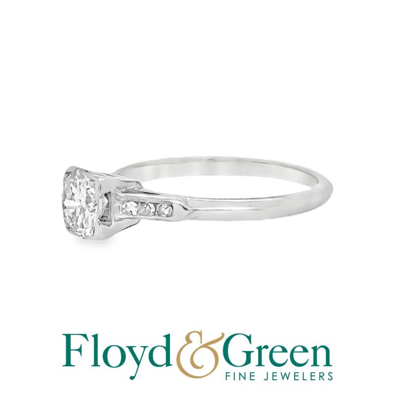 Art Deco Diamond Engagement Ring