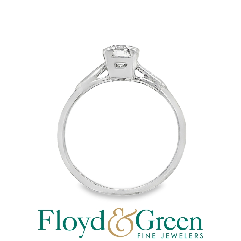 Art Deco Diamond Engagement Ring