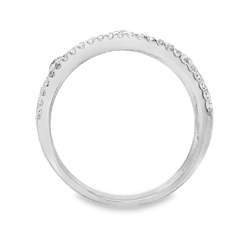 14KW Diamond Fashion Ring 0.73ct Size 7