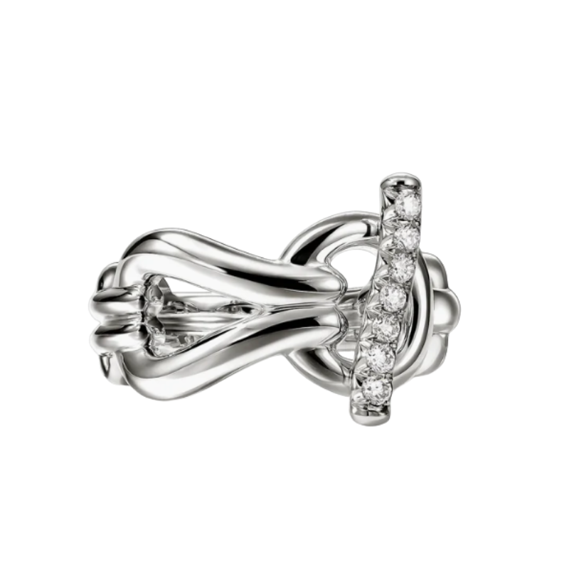 John Hardy Surf Ring with Diamonds