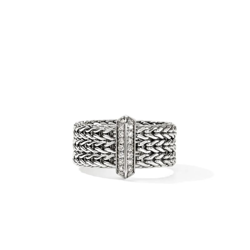 JOHN HARDY Icon Link Bar Ring