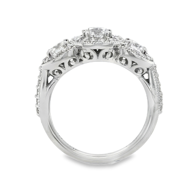 3-Stone Diamond Fashion Ring