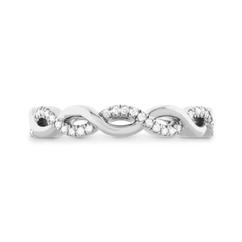 Hearts On Fire Destiny Lace Twist Diamond Band