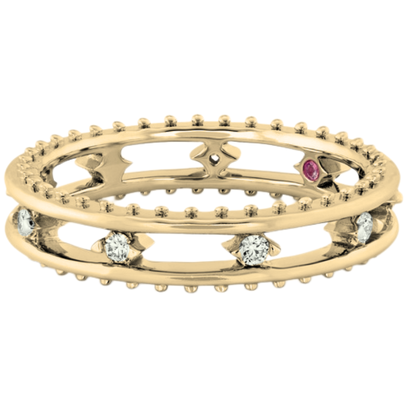 Hearts On Fire Sloane Picot Floating Diamond Ring