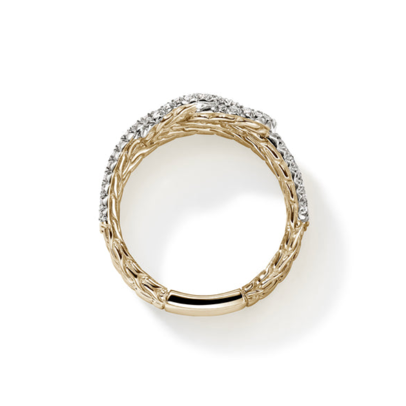 John Hardy Diamond Love Knot Ring
