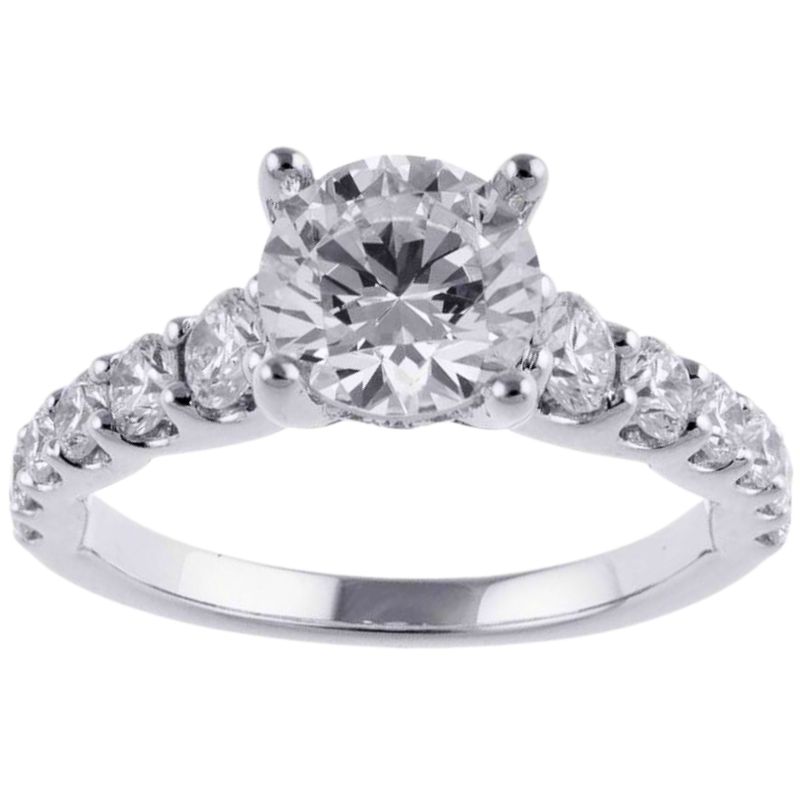 Tapered Engagement Ring Setting