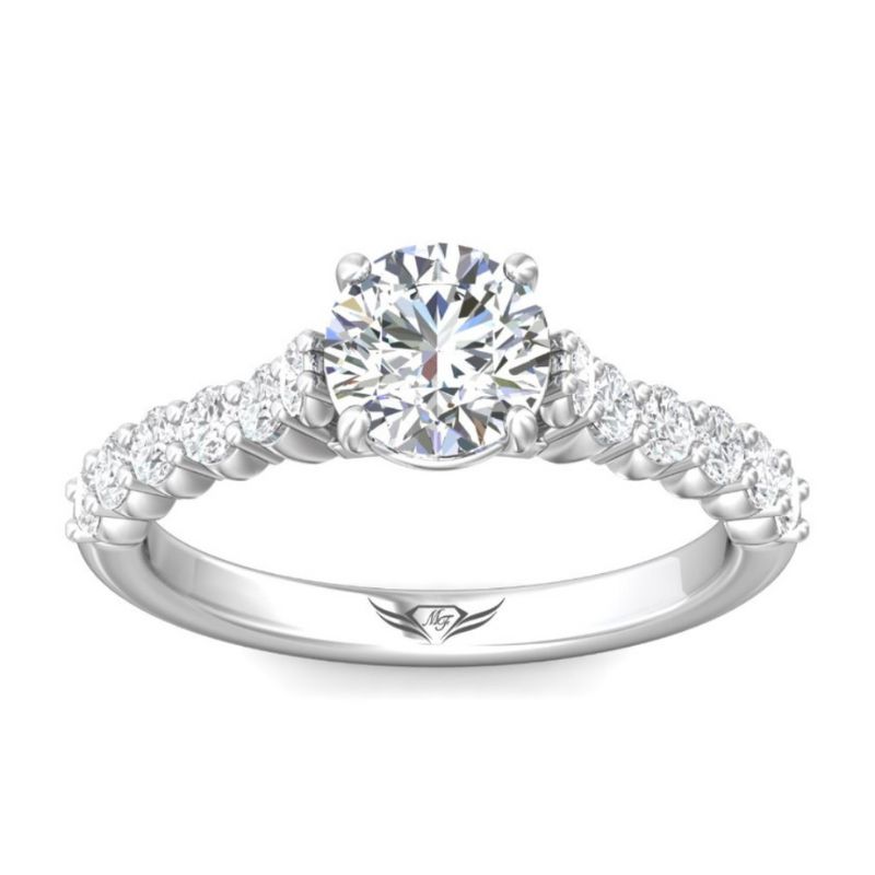 MARTIN FLYER Solitaire Engagement Ring Setting