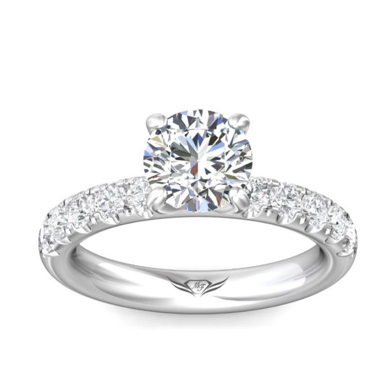 MARTIN FLYER Solitaire Engagement Ring Setting