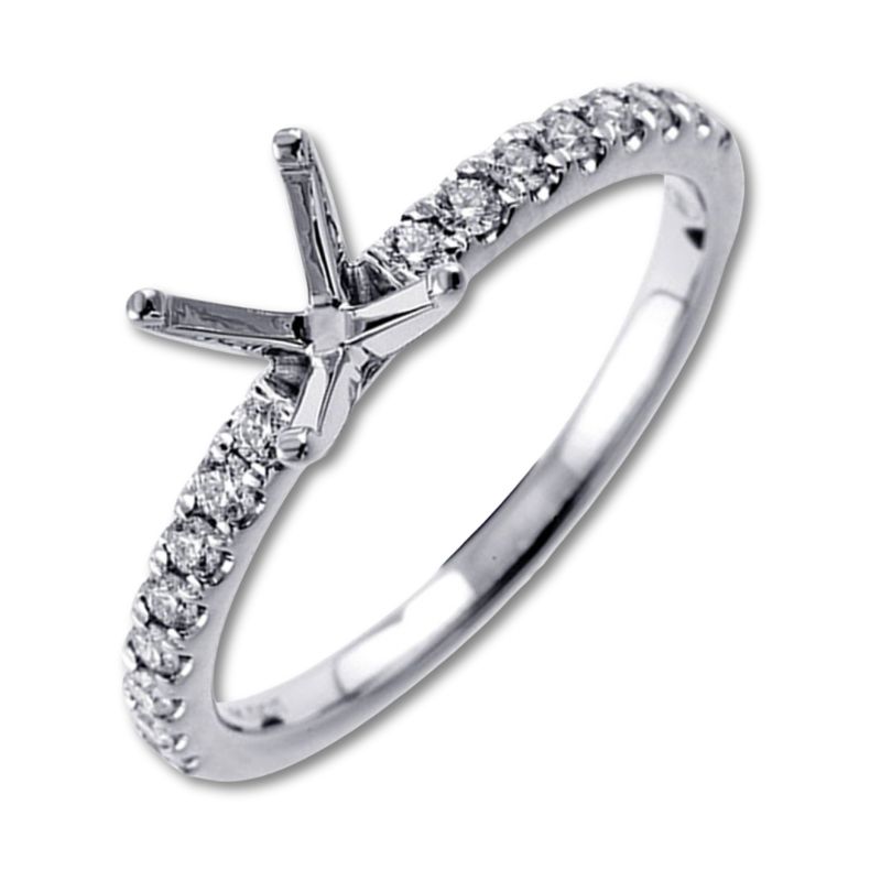 Solitaire Engagement Ring Setting