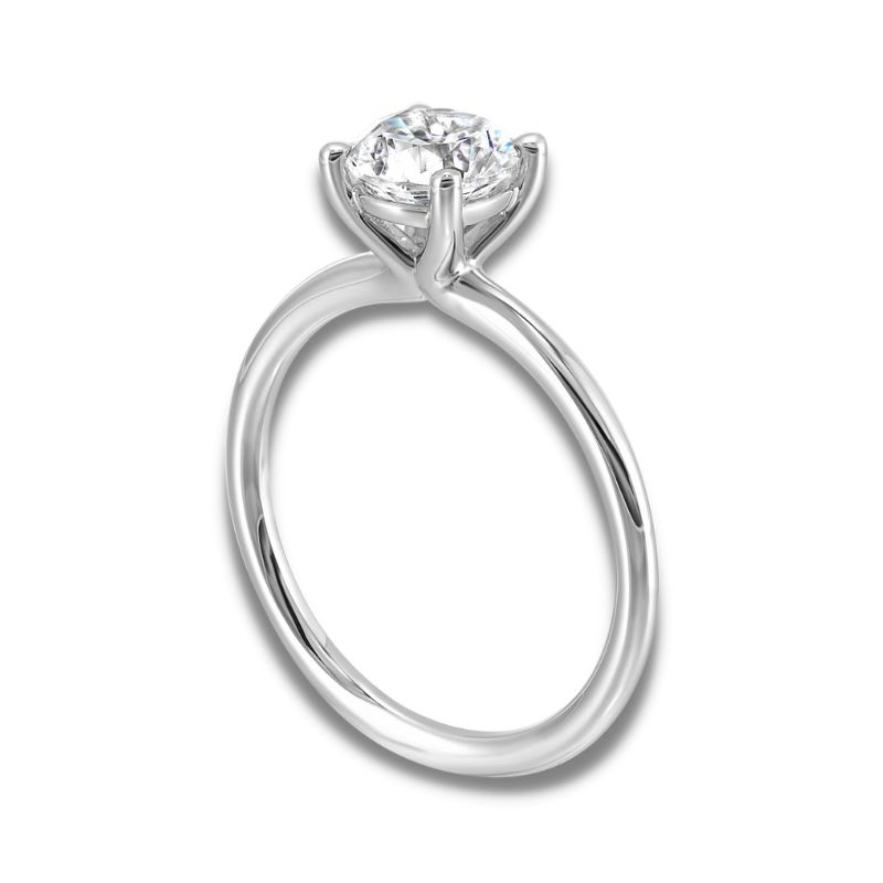 Solitaire Engagement Ring Setting
