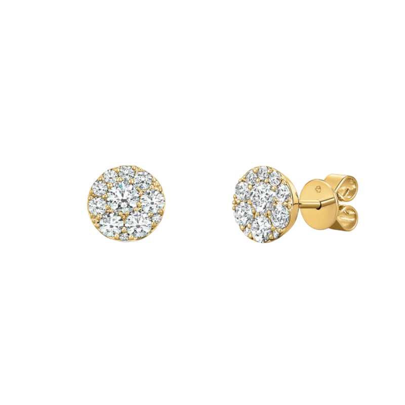 HEARTS ON FIRE Tessa Diamond Circle Earrings