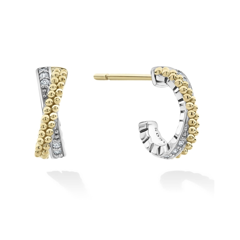 LAGOS Caviar Lux Small X Hoops