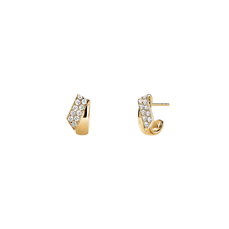 HEARTS ON FIRE Inside/Out Diamond Flip Huggie Earrings