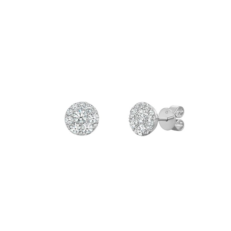 HEARTS ON FIRE Tessa Diamond Circle Earrings