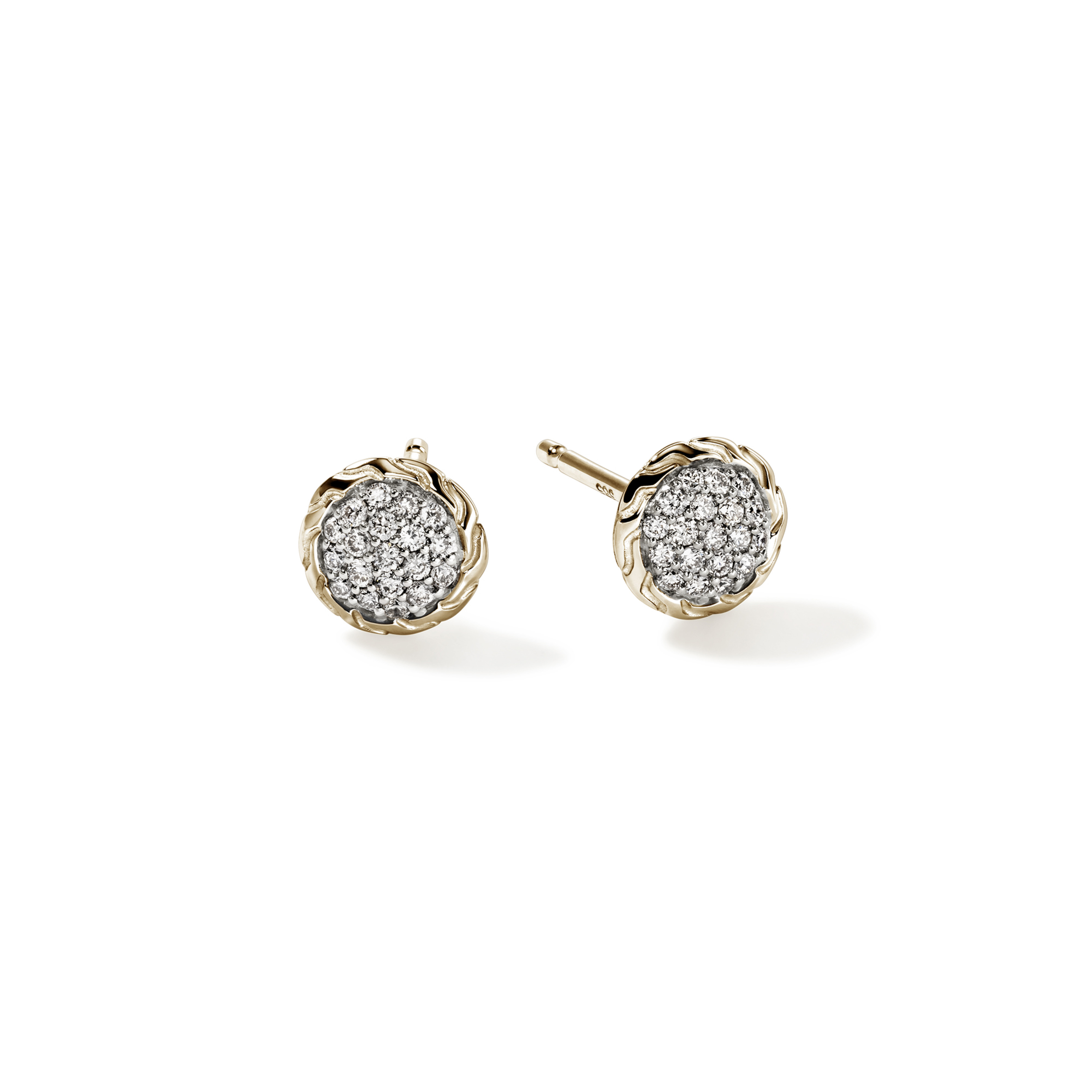 JOHN HARDY Essentials Pavé Diamond Stud Earrings