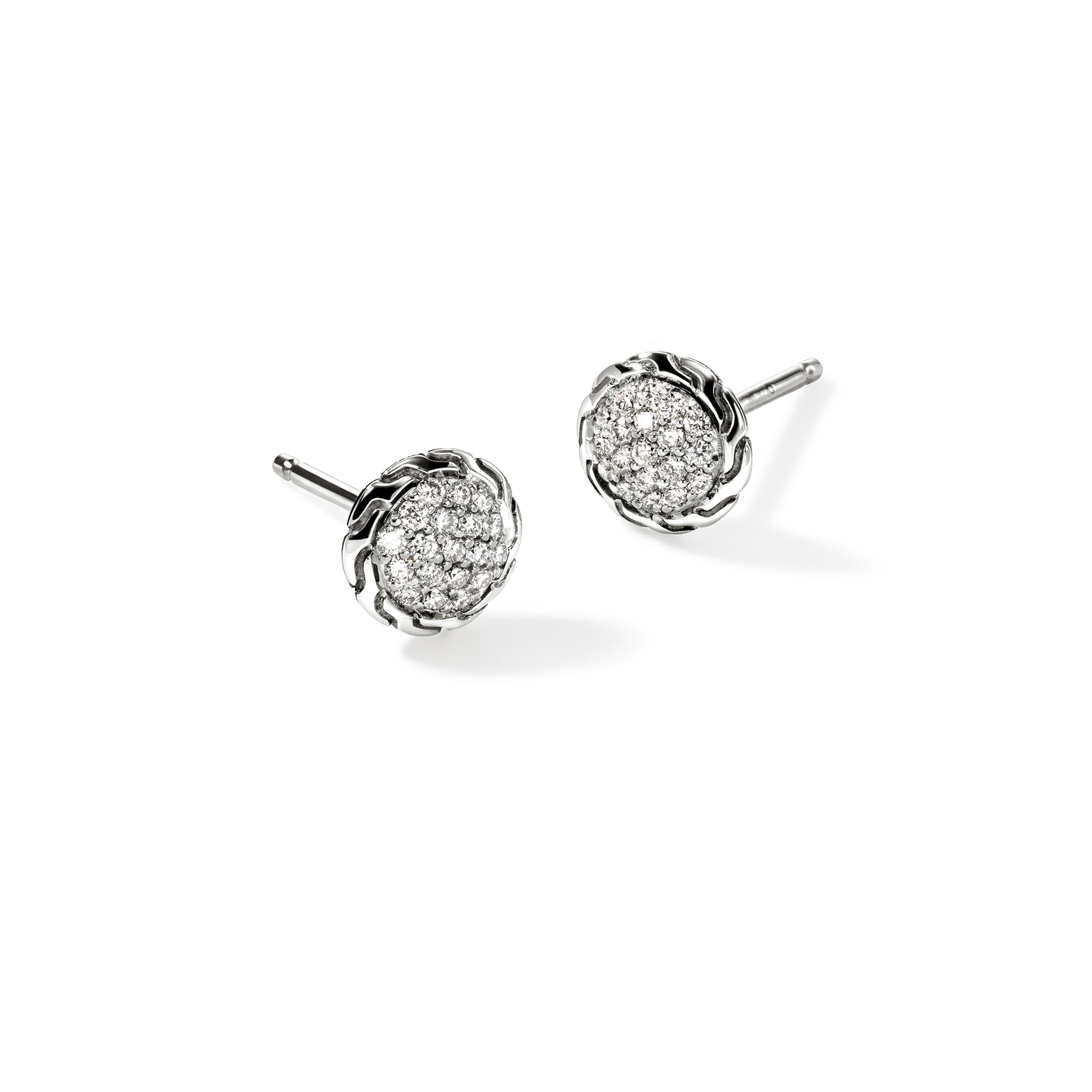 JOHN HARDY Essentials Pavé Diamond Stud Earrings
