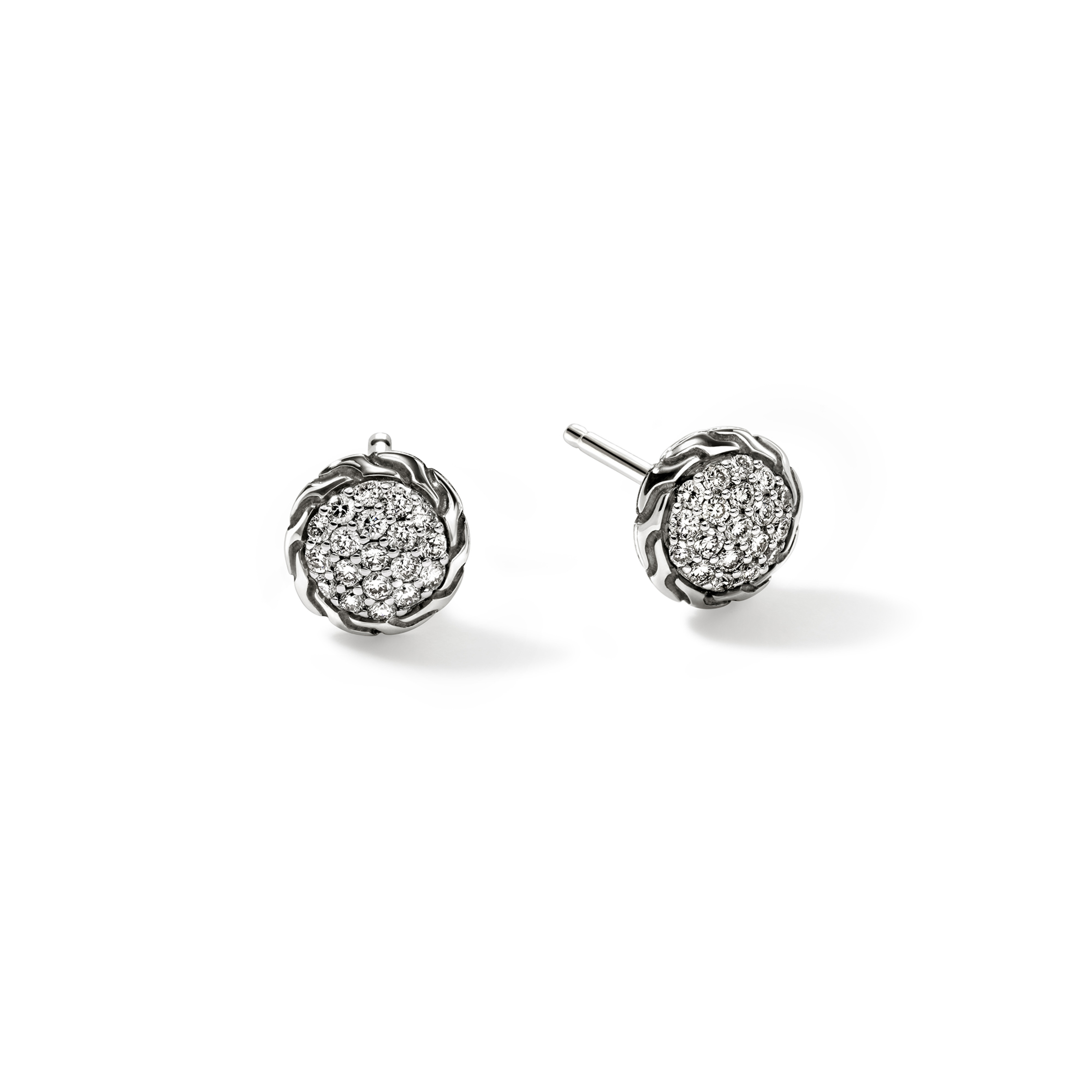 JOHN HARDY Essentials Pavé Diamond Stud Earrings
