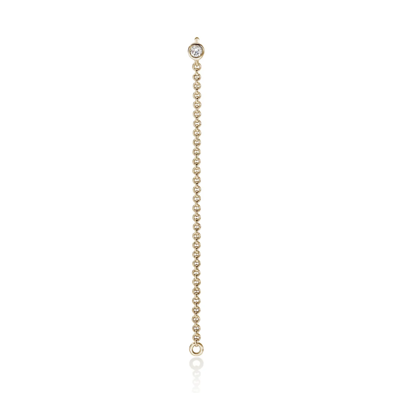 John Hardy Lovestruck Single Drop Chain Earring