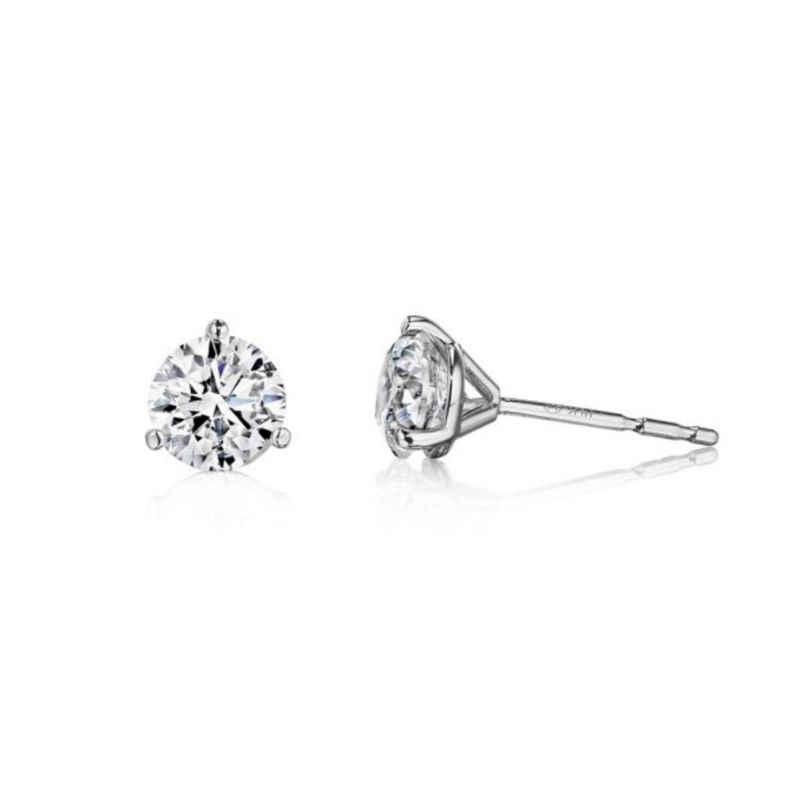 Diamond Stud Earrings 2.01ctw